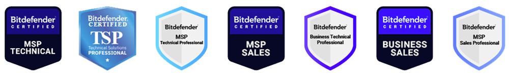 Bitdefender-Zertifizierung-Logos