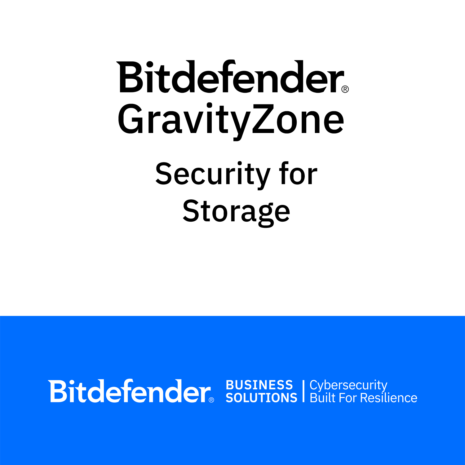 Bitdefender GravityZone Security for Storage
