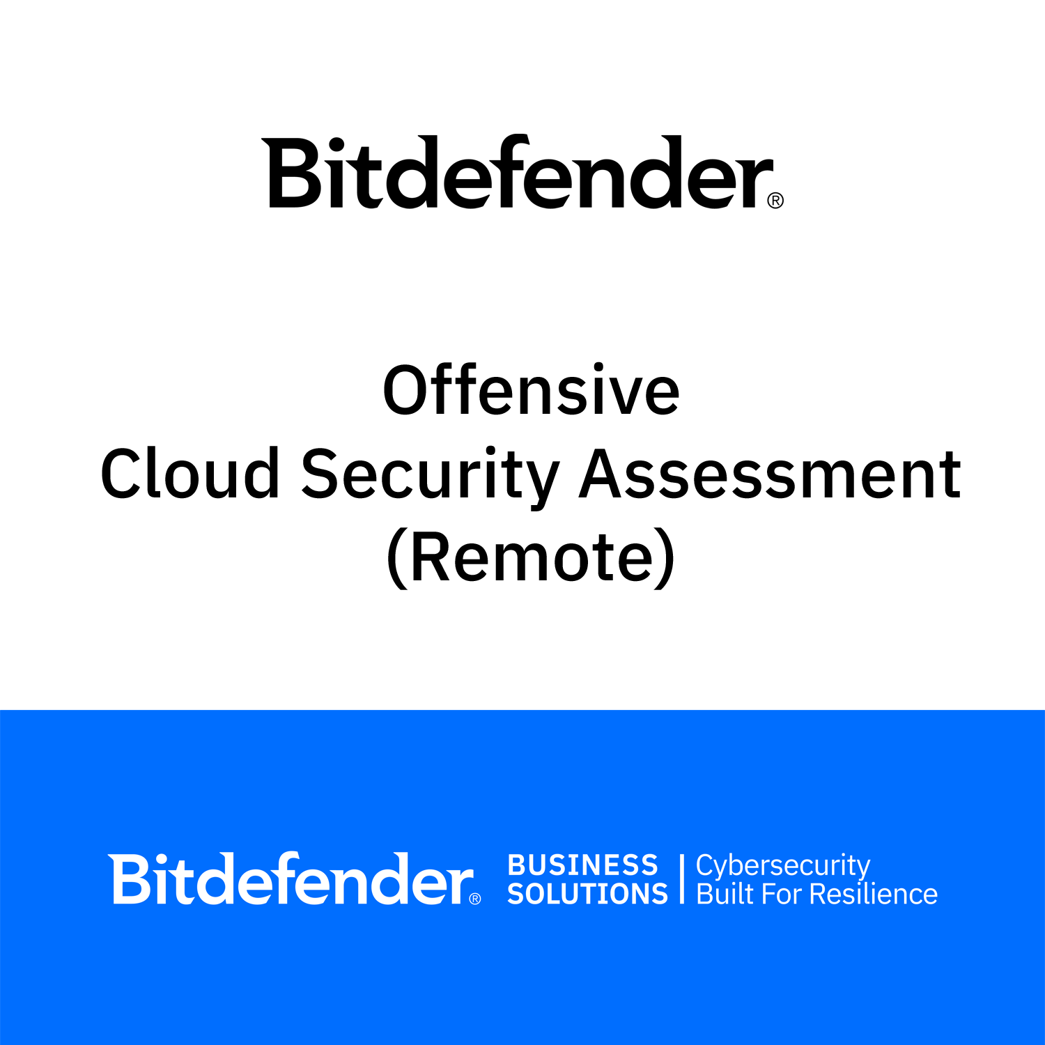 Bitdefender Offensive - Cloud Security Assessment (Remote)