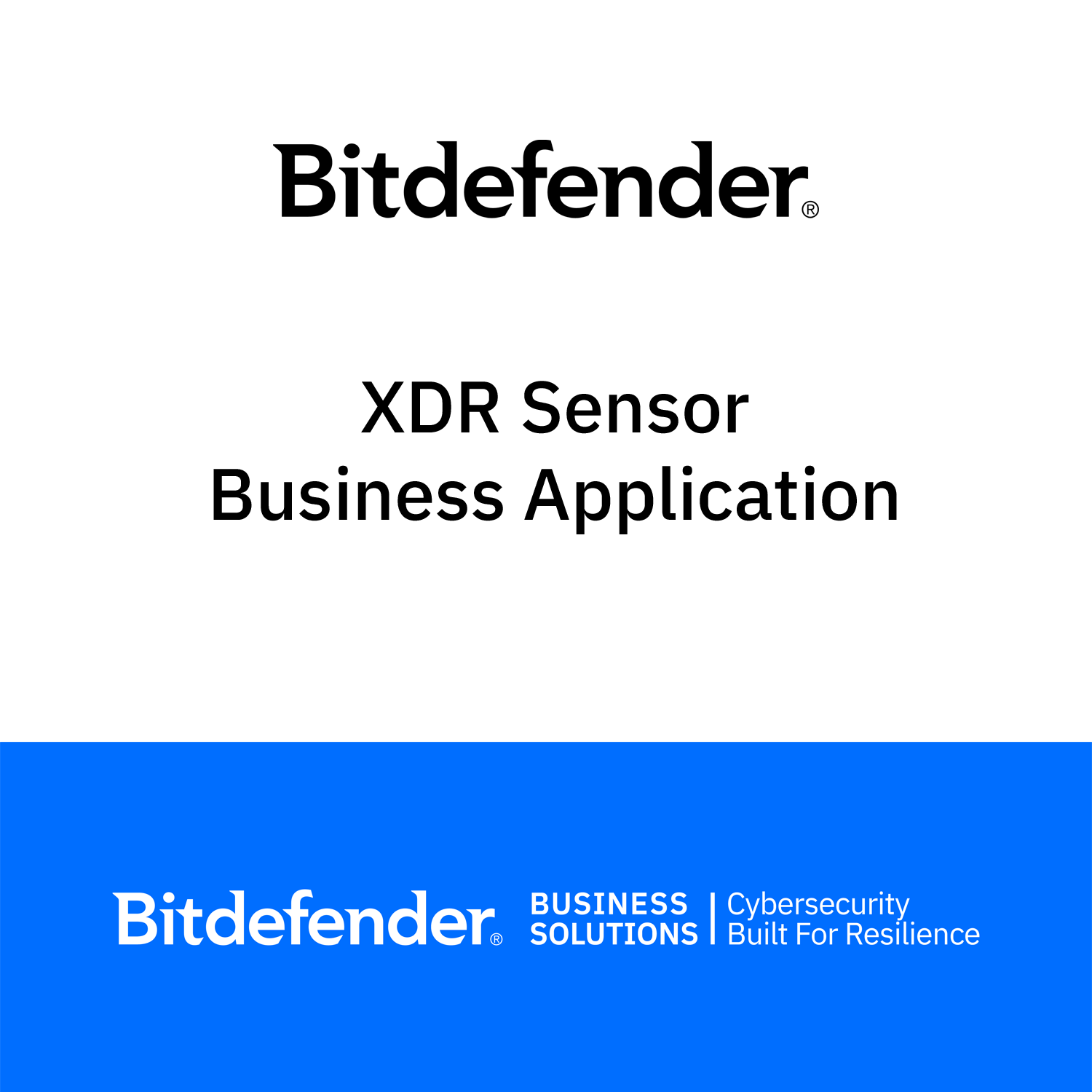 Bitdefender XDR Sensor - Business Applications
