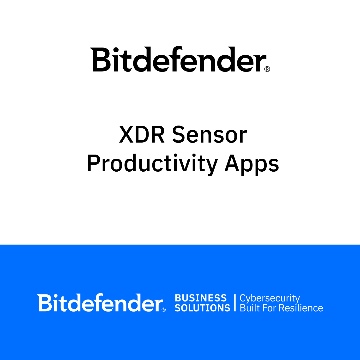 Bitdefender XDR Sensor - Productivity Apps