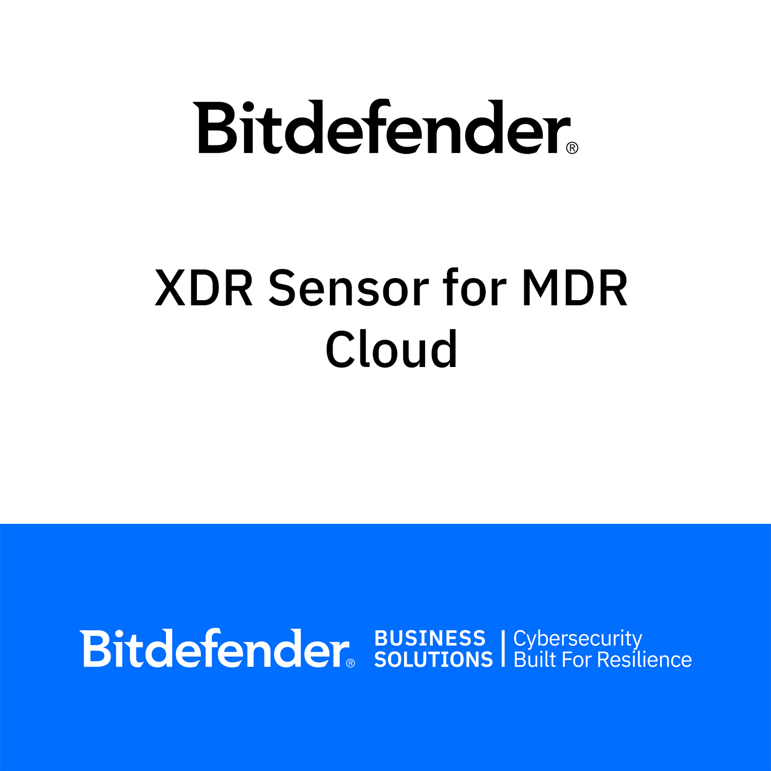 Bitdefender XDR Sensor for MDR - Cloud