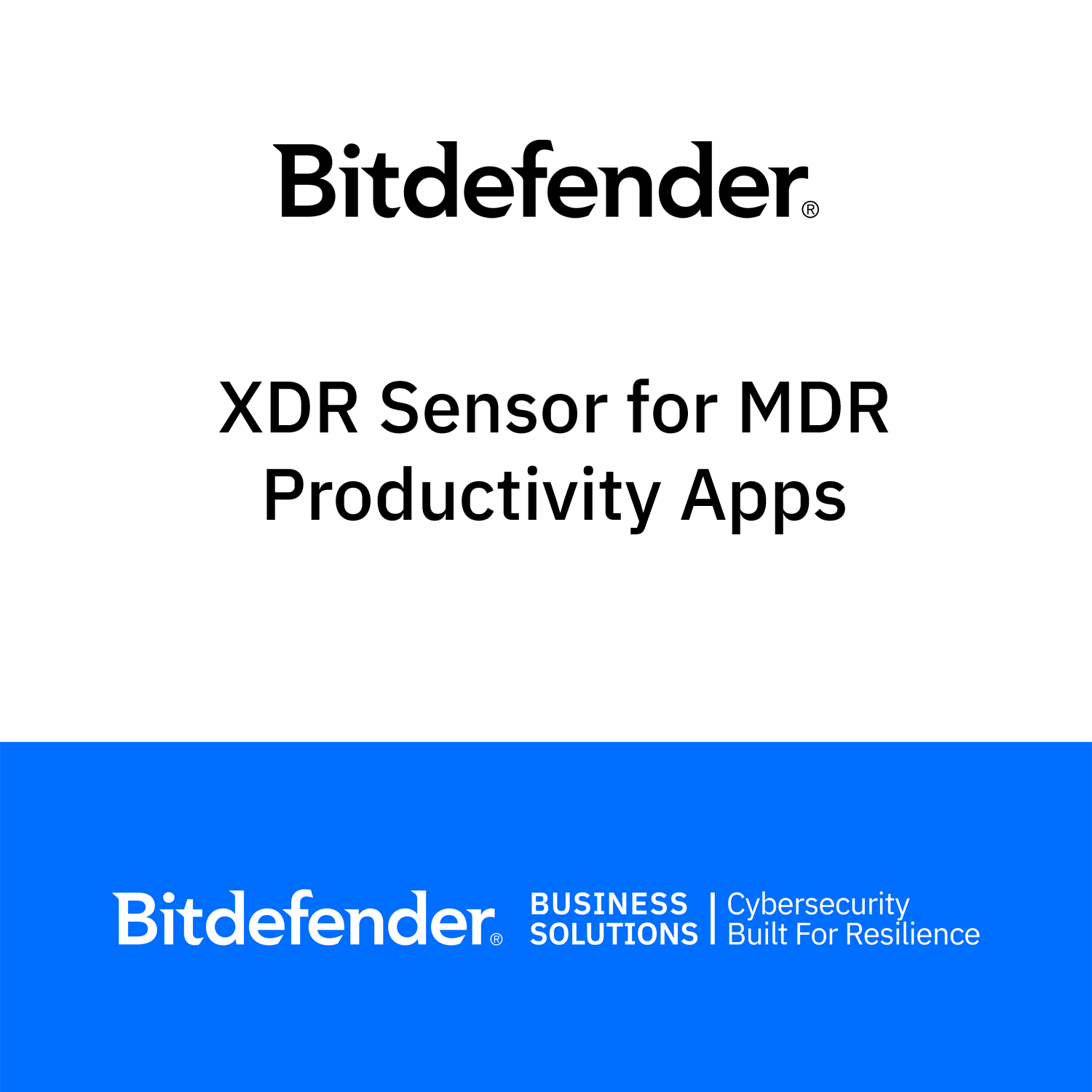 Bitdefender XDR Sensor for MDR - Productivity Apps