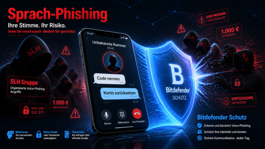 Sprach-Phishing im Aufwind