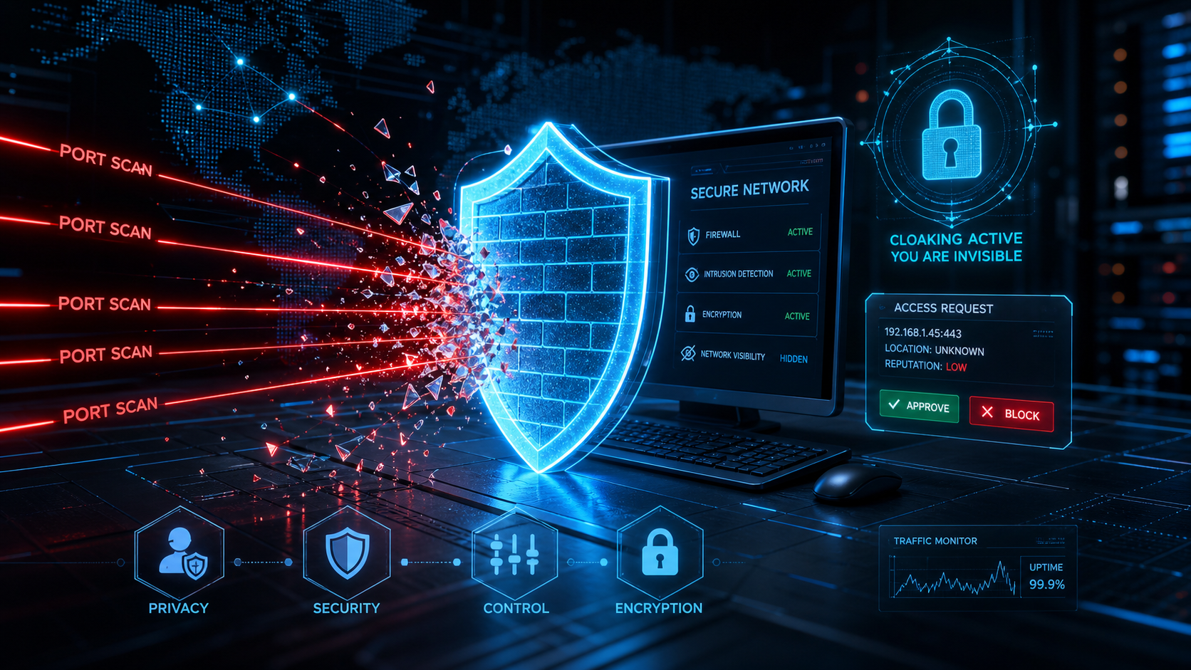 Die Funktionen der Bitdefender Firewall