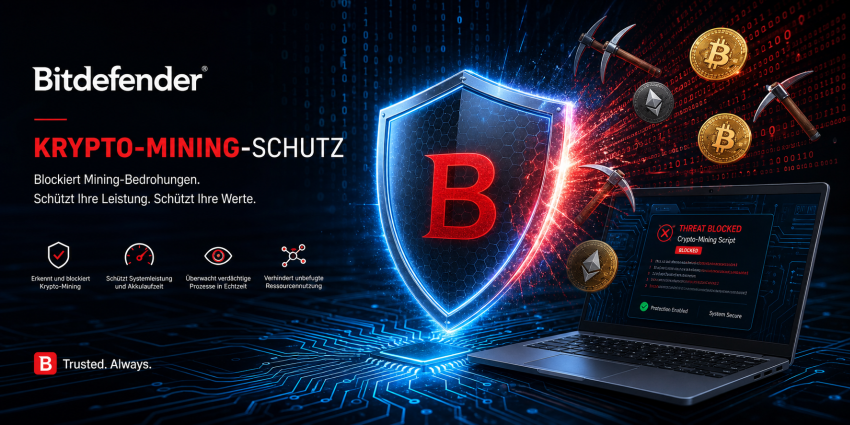 Bitdefender Kryptomining-Schutz
