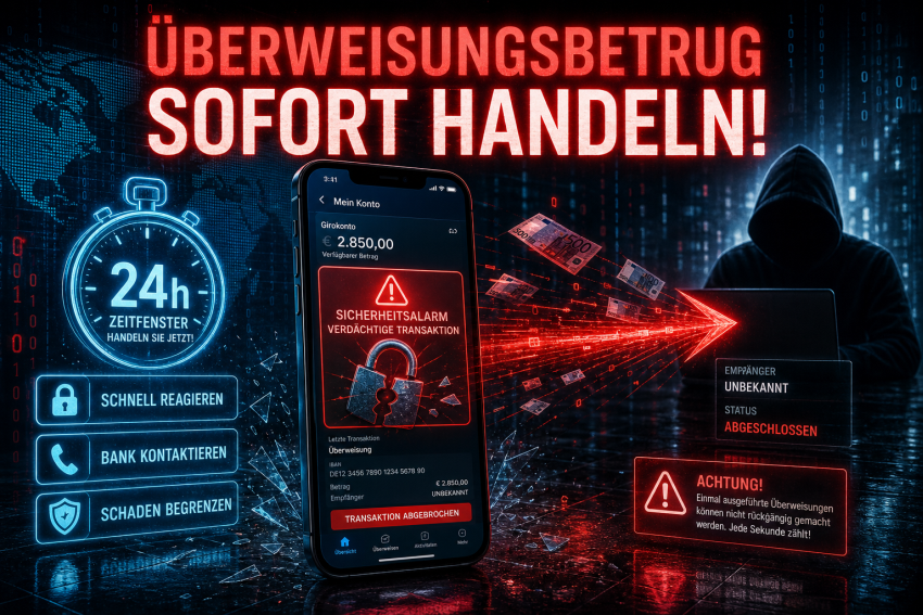 Was tun, in den ersten 24 Stunden?