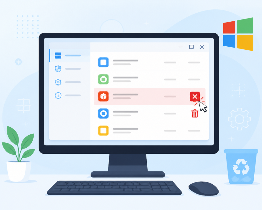 Windows (7 bis 11) - Programme deinstallieren